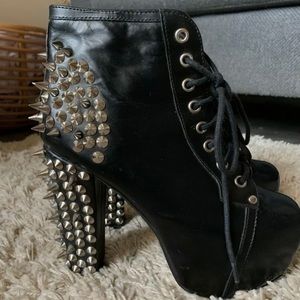 Jeffrey Campbell spiked heels
